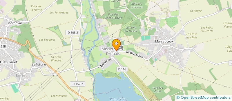 localisation de l'entreprise SI REGROUP PEDAGOGIQUE MEZIERES-OUERRE à MEZIERES-EN-DROUAIS