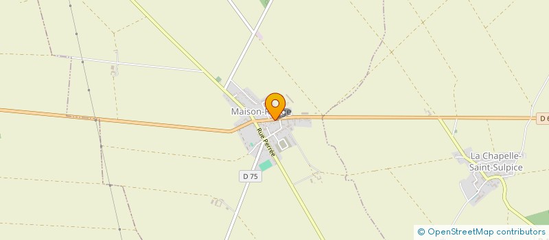 localisation de l'entreprise SI REGROUPEMENT PEDAGOGIQUE MAISON...  MAISON-ROUGE