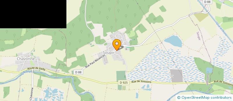 localisation de l'entreprise SI REGROUPEMENT SCOLAIRE ENTRE COM...  SOUPIR