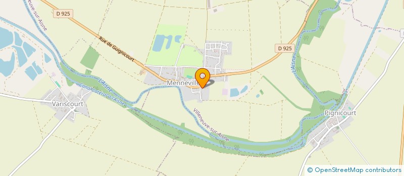 localisation de l'entreprise SI REGROUPEMENT SCOLAIRE VALLEE SUIPPE  CONDE-SUR-SUIPPE