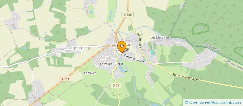 localisation de l'entreprise SI RENOVATION EGLISE CIMETIERE ECOLE  HAUTEVILLE (LA)