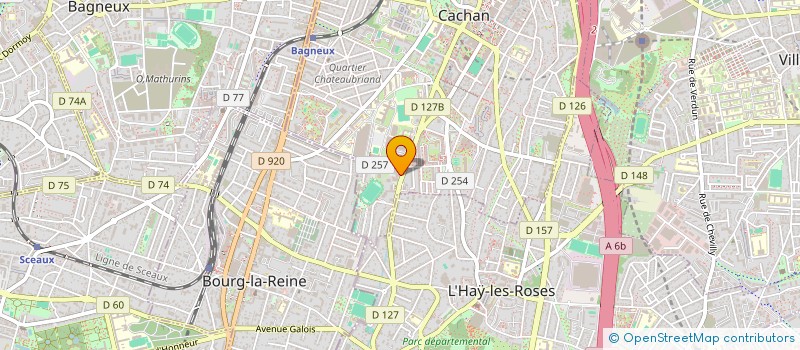localisation de l'entreprise SI S EMERGENCE à CACHAN