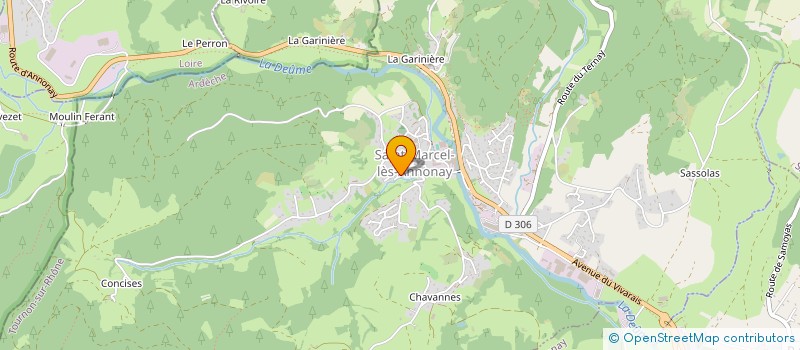 localisation de l'entreprise SI SAM CHANTE à SAINT-MARCEL-LES-ANNONAY