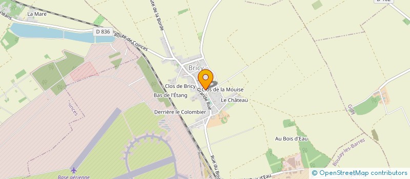 localisation de l'entreprise SI SCOLAIRE BRICY BOULAY LES BARRES à BRICY