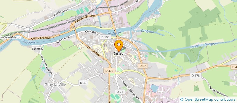 localisation de l'entreprise SI SCOLAIRE D'ESSERTENNE, NANTILLY,ET MANTOCHE  NANTILLY