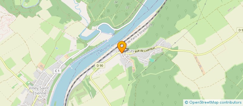 localisation de l'entreprise SI SCOLAIRE DE FONTENOY - AINGERAY -SEXEY (SISFAS)  AINGERAY