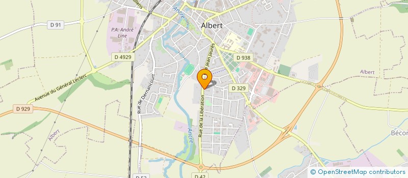localisation de l'entreprise SI SCOLAIRE DE FRICOURT/BECORDEL-BECOURT/MAMETZ à CARNOY-MAMETZ