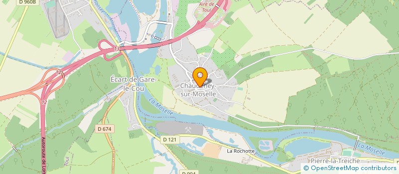 localisation de l'entreprise SI SCOLAIRE DE LA BOUCLE DE LA MOSELLE à CHAUDENEY-SUR-MOSELLE