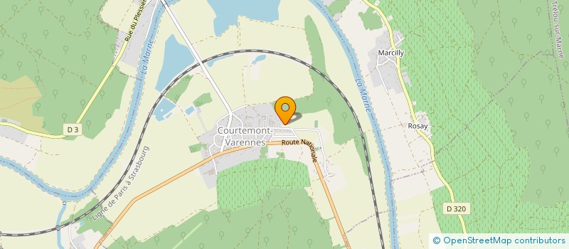 localisation de l'entreprise SI SCOLAIRE DE LA VALLEE DE LA MARNE à COURTEMONT-VARENNES