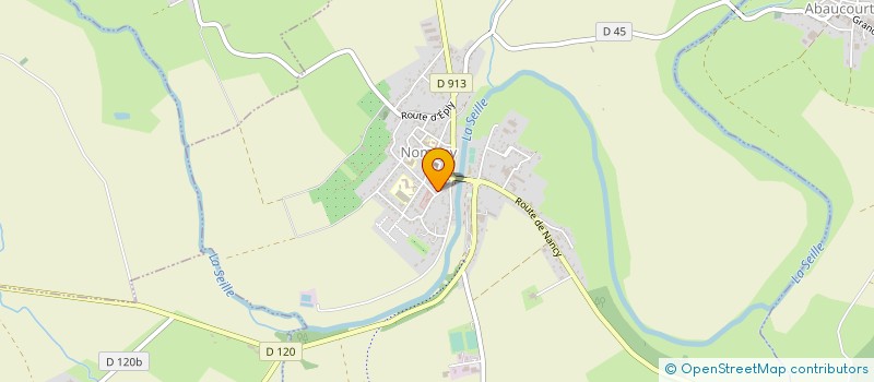localisation de l'entreprise SI SCOLAIRE DE LA VALLEE DE LA SEILLE à NOMENY