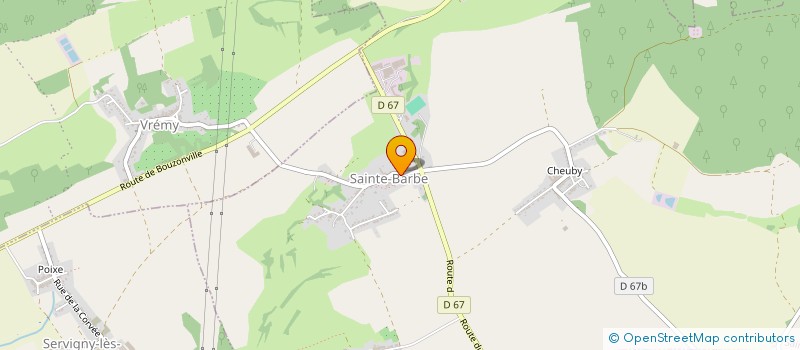 localisation de l'entreprise SI SCOLAIRE DE SAINTE BARBE ET ENVIRONS  SAINTE-BARBE