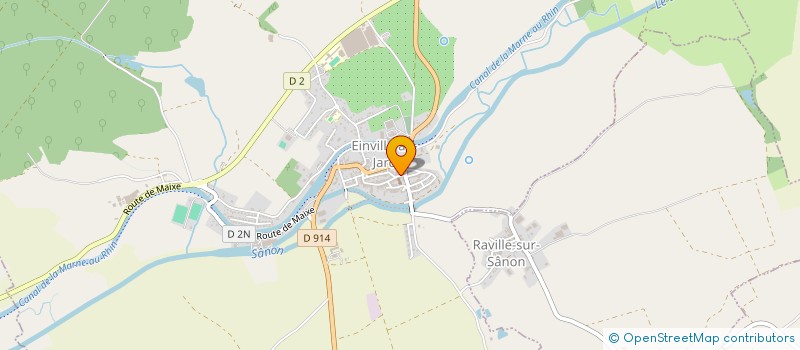 localisation de l'entreprise SI SCOLAIRE DU SANON à EINVILLE-AU-JARD