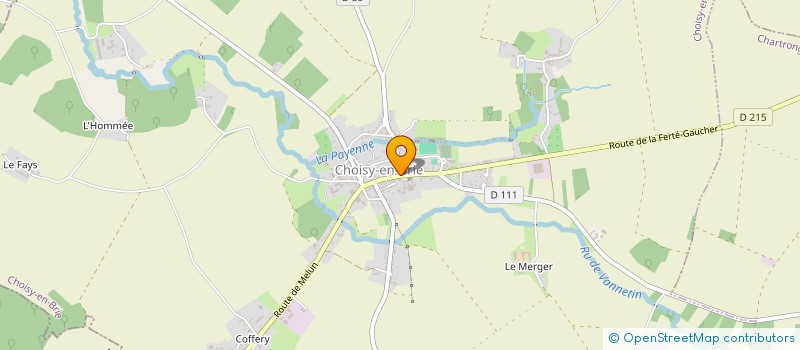 localisation de l'entreprise SI SCOLAIRE MEILLERAY CHAPELLE MOUTILS.. à LA CHAPELLE-MOUTILS
