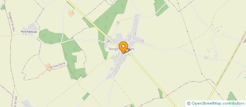 localisation de l'entreprise SI SCOLAIRE MESNIL BEAUGENT...  NOGENT-LE-SEC