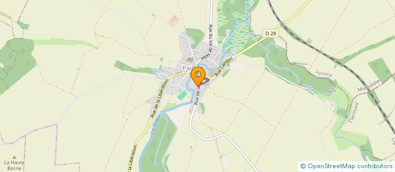 localisation de l'entreprise SI SCOLAIRE PAILLART ROUVROY-LES-MERLES à PAILLART