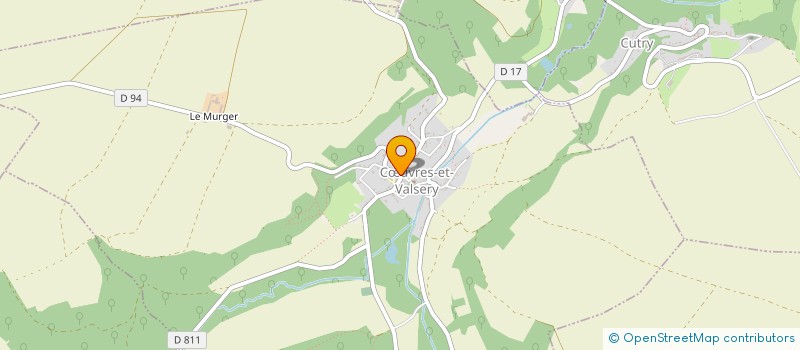 localisation de l'entreprise SI SECTEUR SCOLAIRE COEUVRES ET VALSERY  CUVRES-ET-VALSERY