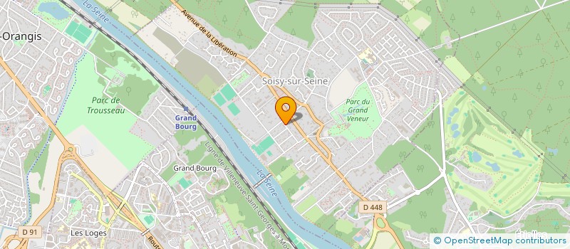 localisation de l'entreprise SI SENIOR à SOISY-SUR-SEINE