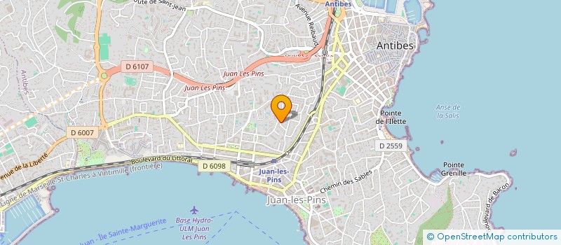 localisation de l'entreprise SI-SI à ANTIBES