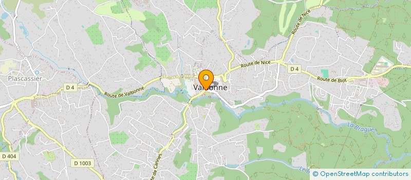 localisation de l'entreprise SI STATION EPURATION BOUILLIDES à VALBONNE