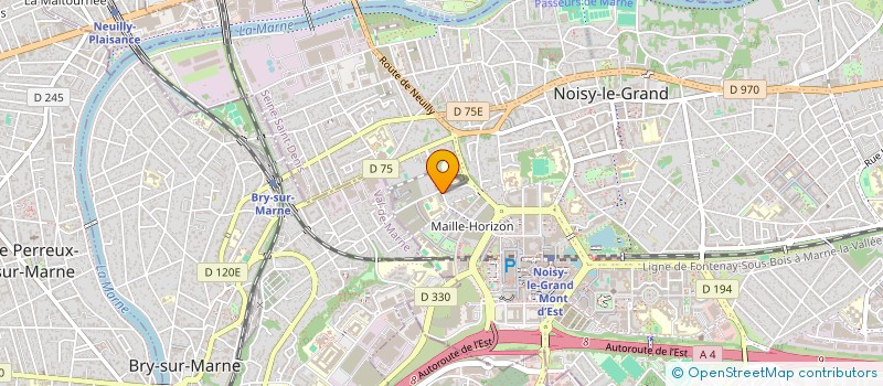 localisation de l'entreprise SI-STRATEGY  NOISY-LE-GRAND