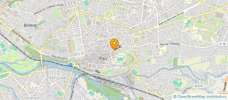 localisation de l'entreprise SI T'M à PAU