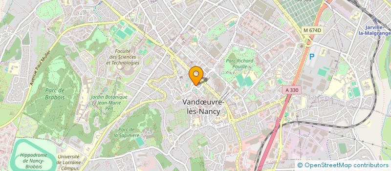 localisation de l'entreprise SI TOIT LIEN  VANDUVRE-LES-NANCY