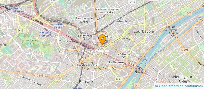 localisation de l'entreprise SI VIS PACEM  COURBEVOIE