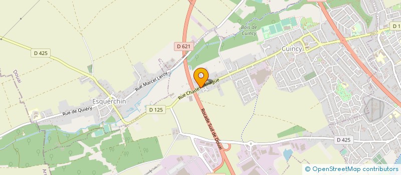 localisation de l'entreprise SI VIS PACEM DISTRIB à CUINCY