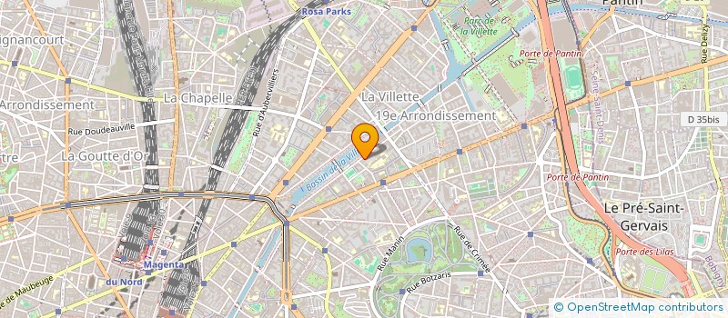 localisation de l'entreprise SI VIS PACEM PARA PACEM  PARIS