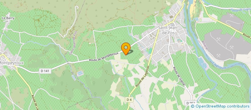 localisation de l'entreprise SI VIS PACEM PARA VINUM  SAINT-ANDRE-DE-SANGONIS