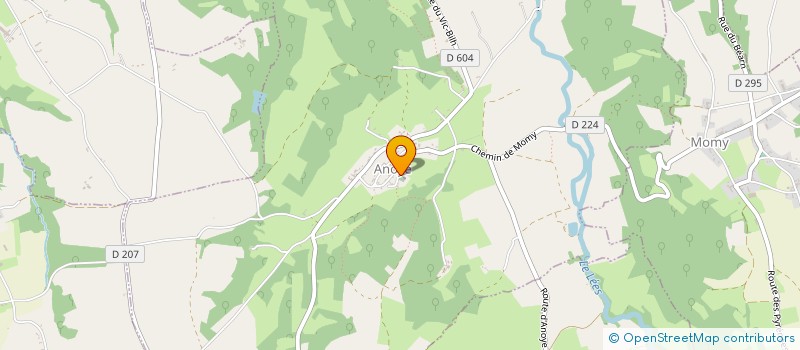localisation de l'entreprise SI VOCAT SCOLAIRE SIMACOURBE LALONGUE à SIMACOURBE