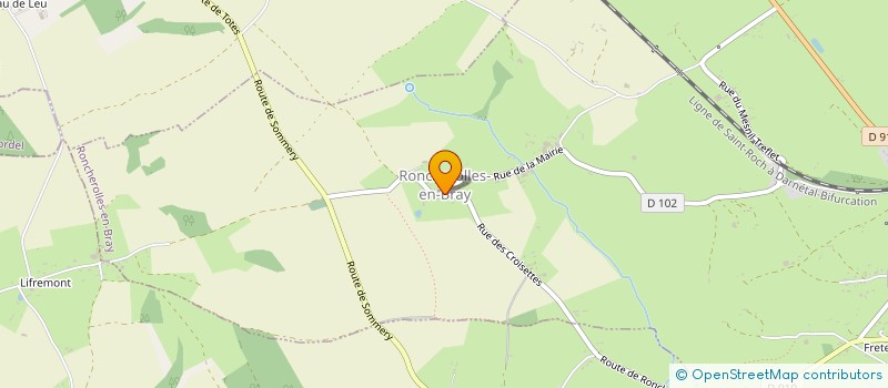 localisation de l'entreprise SI VOCATION SCOLAIRE ABBAYE ET QUESNAY  RONCHEROLLES-EN-BRAY