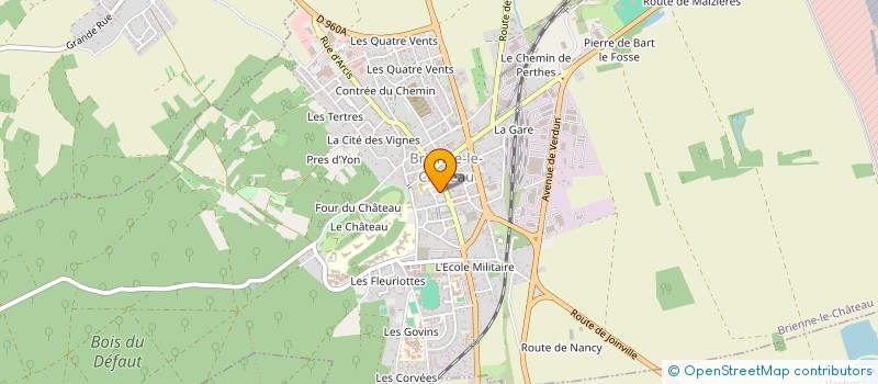 localisation de l'entreprise SI VOCATION SCOLAIRE BRIENNE LE CHATEAU  BRIENNE-LE-CHATEAU