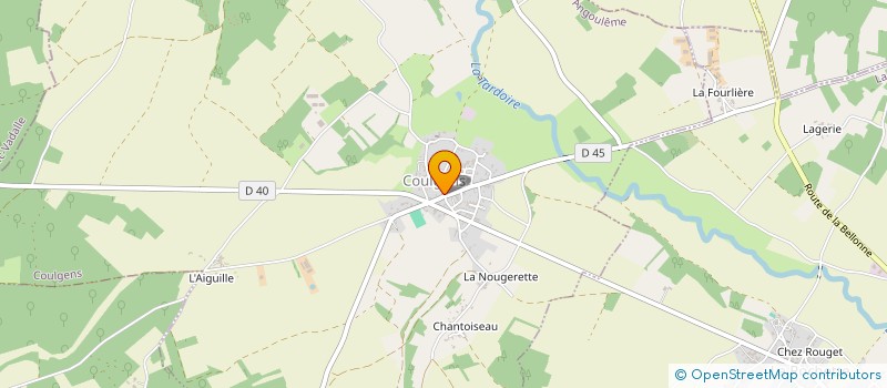 localisation de l'entreprise SI VOCATION SCOLAIRE COULGENS JAULDES à COULGENS