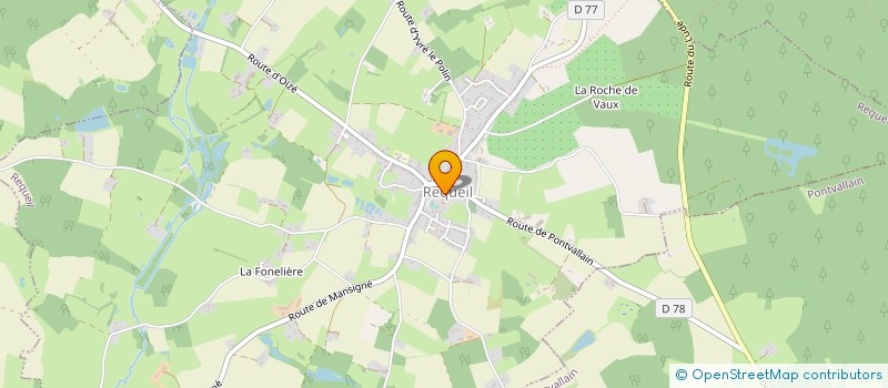 localisation de l'entreprise SI VOCATION SCOLAIRE REQUEIL CHATEAU ..  REQUEIL