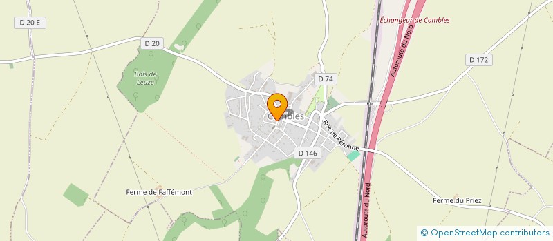 localisation de l'entreprise SI VOCATION SCOLAIRE SAINT EXUPERY  COMBLES