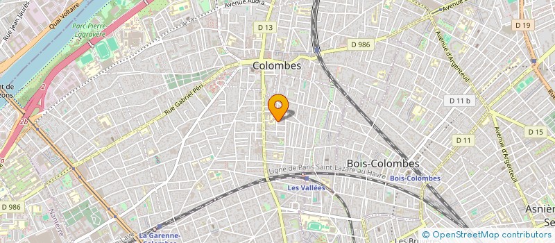 localisation de l'entreprise SI VOUS CHANTIEZ à COLOMBES