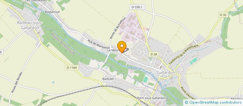 localisation de l'entreprise SI2BI à NESPLOY