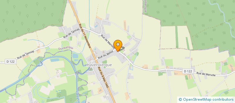 localisation de l'entreprise SI2C  HAVERSKERQUE