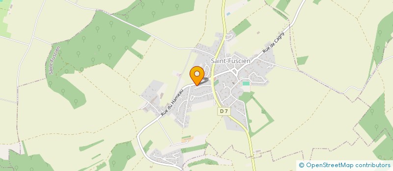 localisation de l'entreprise SI2M à SAINT-FUSCIEN