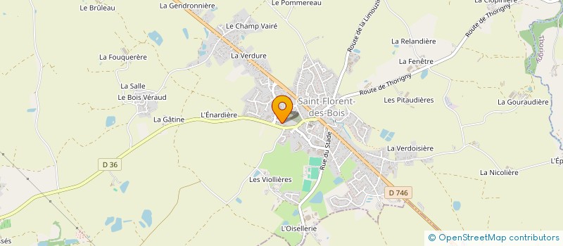 localisation de l'entreprise SI2M  RIVES DE L'YON