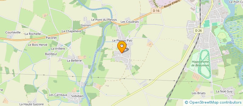 localisation de l'entreprise SI2S à NORT-SUR-ERDRE