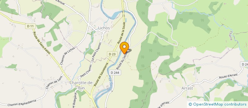 localisation de l'entreprise SI3 à CHARRE