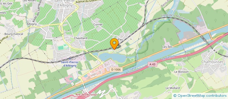 localisation de l'entreprise SI3R  SAINT-PIERRE-D'ALBIGNY