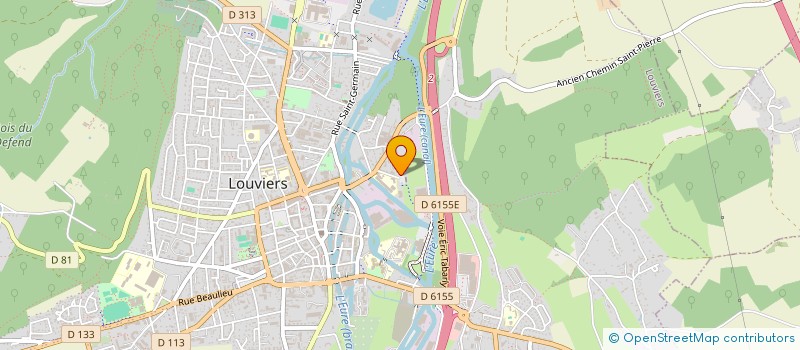 localisation de l'entreprise SIA à LOUVIERS
