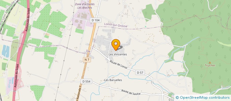 localisation de l'entreprise SIA  CLIOUSCLAT