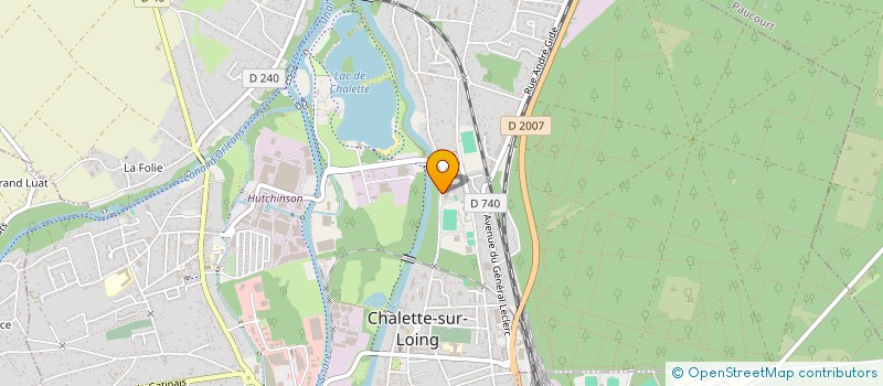 localisation de l'entreprise SIA à CHALETTE-SUR-LOING