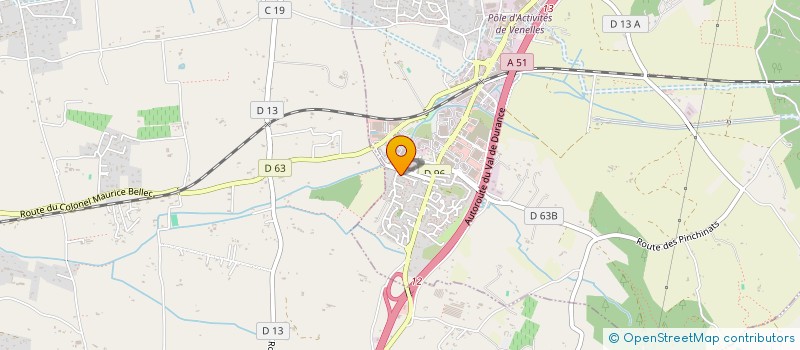 localisation de l'entreprise SIA  VENELLES