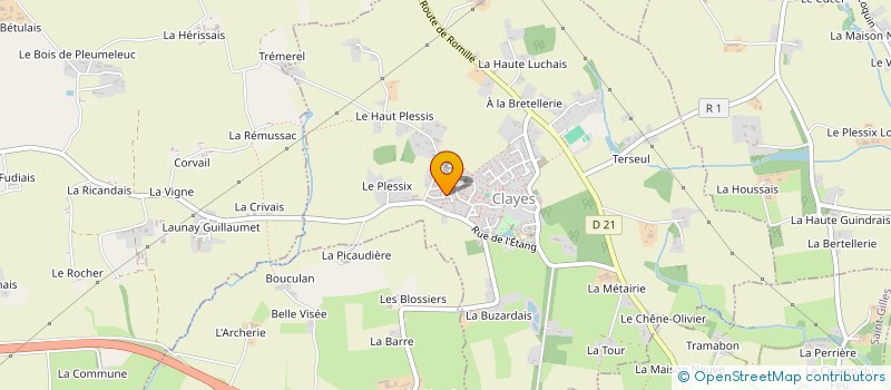 localisation de l'entreprise SIA ASSURANCES  CLAYES