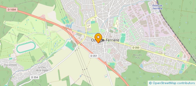 localisation de l'entreprise SIA CENTRE ESTHETIQUE à OZOIR-LA-FERRIERE